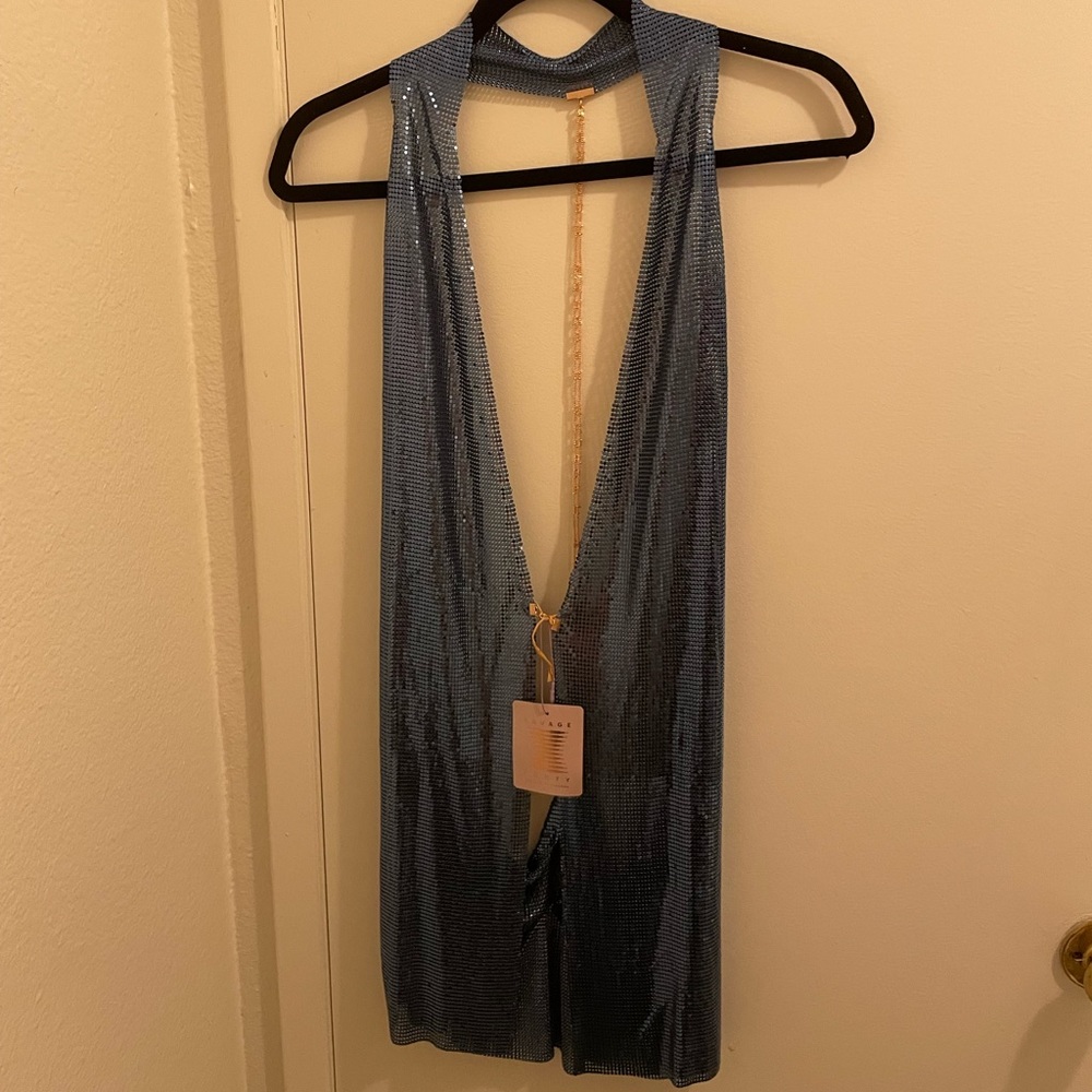 Fenty x savage chain link lingerie